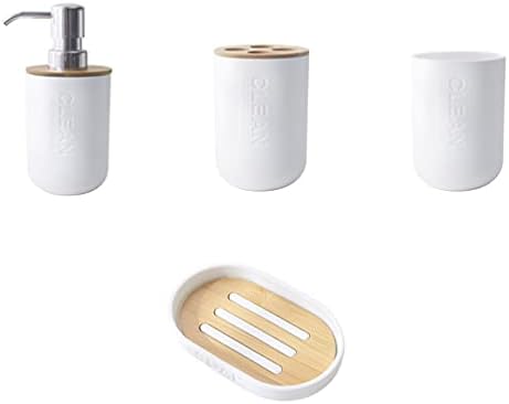 Cabilock 4-Piece Bathroom Organization Set