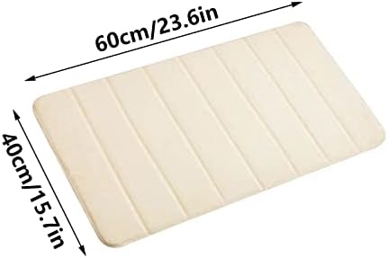 Soft Plush Bath Mat with Non-Slip Backing
