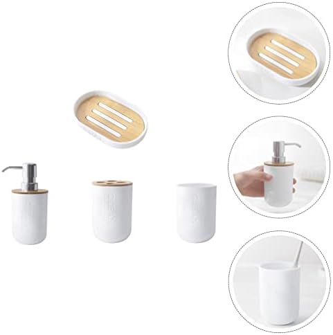 Cabilock 4-Piece Bathroom Organization Set