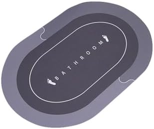 Super Absorbent Non-Slip Bath Mat with Quick Dry Stain Resistant Surface