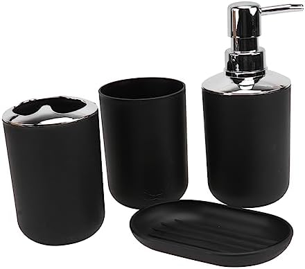 CAXUSD 4PC Bathroom Accessories Kit