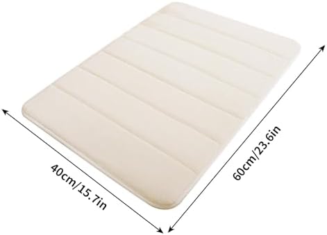 Memory Foam Bath Mat Rug - Non-Slip Soft and Water Absorbent