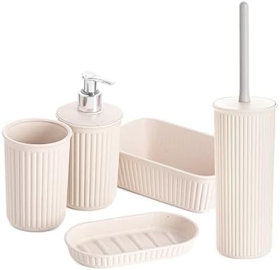 Superio 4-Piece Bathroom Accessories Set