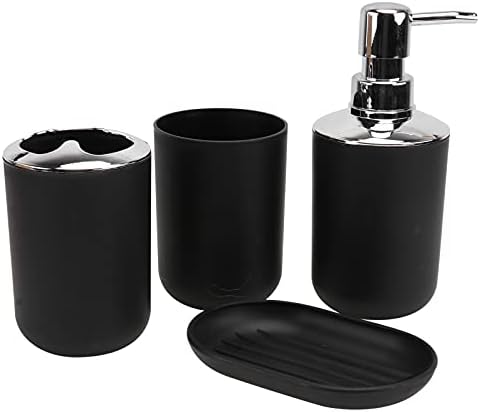Beaupretty 4-Piece Bathroom Wash Set