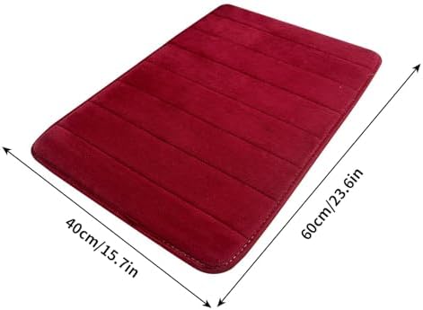 Memory Foam Bath Mat with Non-Slip Base and Fast-Dry Design
