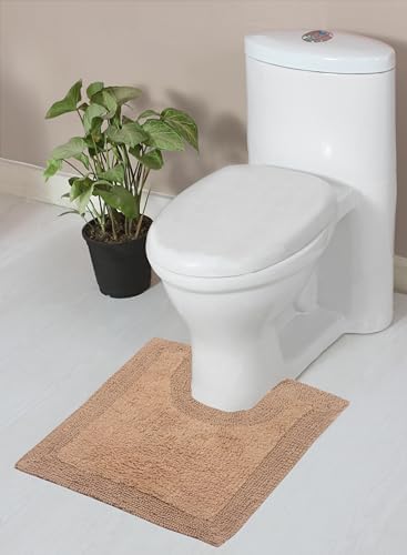 Home Weavers Luxury Cotton Reversible Bath Rug Set