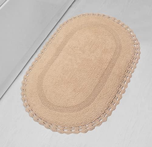 Home Weavers Hampton Crochet Reversible Bathmat 24x40