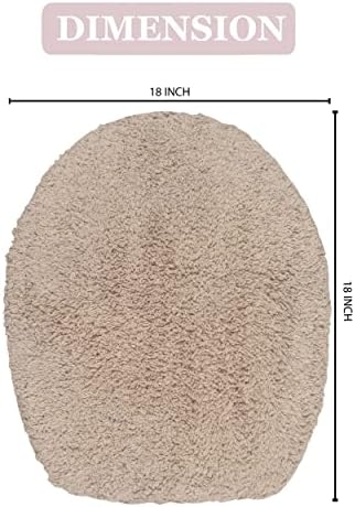 Home Weavers Double Ruffle Cotton Bath Rug Set