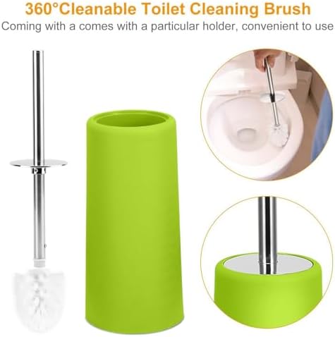 6 Piece Bathroom Accessories Set with Silver Finish
