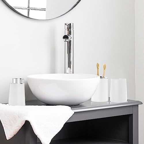 FEILANDUO 4 Pcs Bathroom Accessory Set