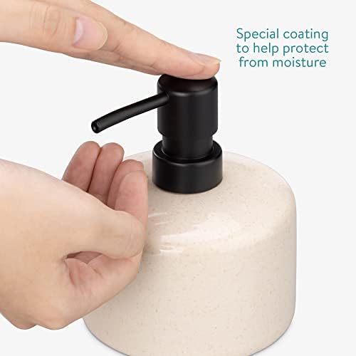 Navaris Ceramic Bathroom Accessories Set 3 Pieces