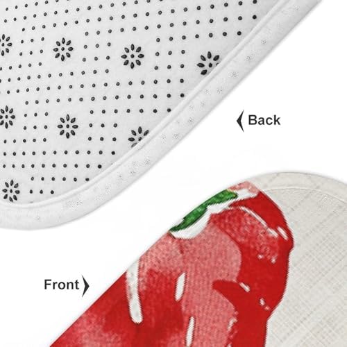 3 Piece Ultra Soft Bathroom Rugs Set with Non-Slip Mats