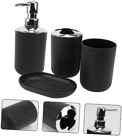 SHOWERORO 4 Piece Bath Accessory Kit