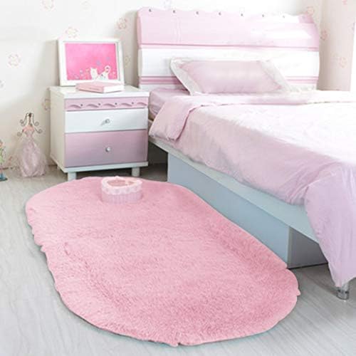 Scceatti Fluffy Memory Foam Bath Mat 24x16In
