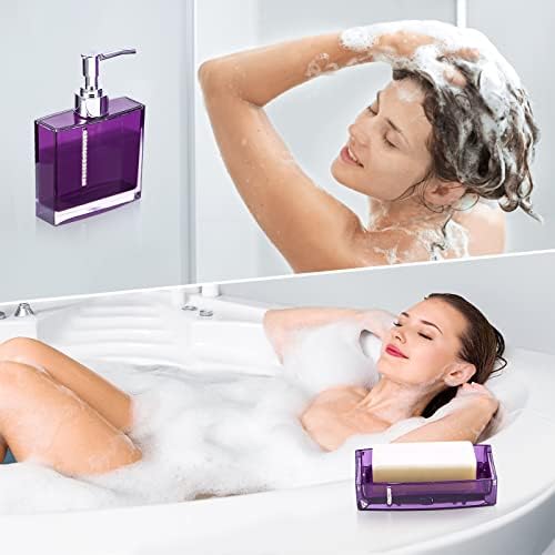 Zerodis 5pcs Acrylic Bathroom Accessories Set 1