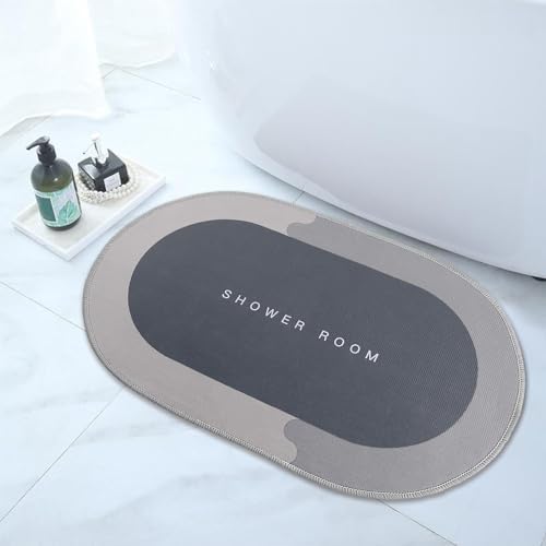 Memory Foam Bath Mat with Non Slip Rubber Backing
