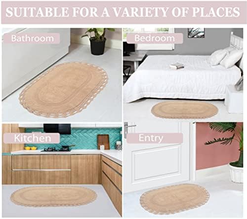 Home Weavers Hampton Reversible Bath Mat 2 Piece Set