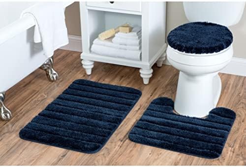 Baltic Linen Bellados Luxury Bath Rug Set Cranberry
