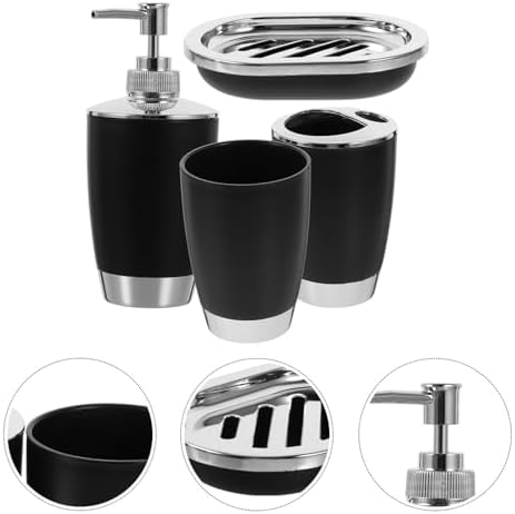 DECHOUS 4-Piece Bathroom Accessory Set
