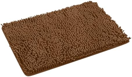 Gooddyiyukey Black Non-Slip Bath Rug Set