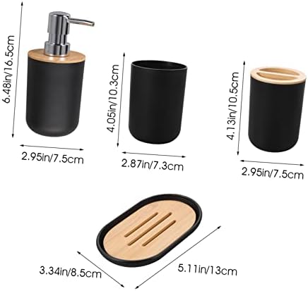 LIFKOME Bathroom Accessories Set for Boys and Girls