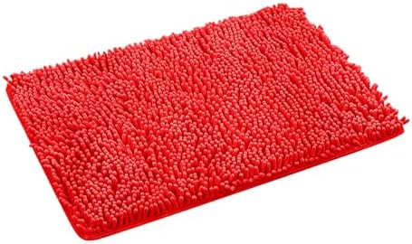 Gooddyiyukey 27x18 Inch Microfiber Shaggy Bath Mat