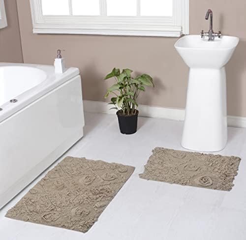 Home Weavers Modesto Bath Rug Set 2 Piece SM