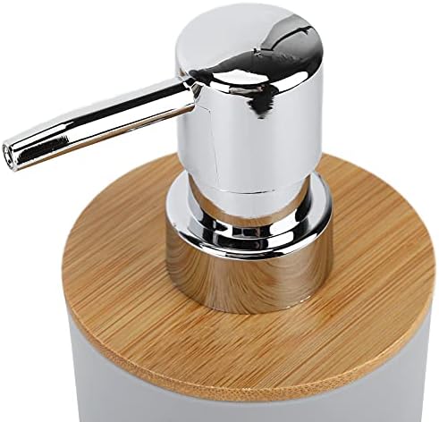4Pcs Bamboo Bathroom Accessory Set - Waterproof and Sustainable