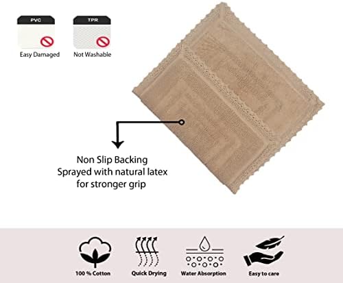 Home Weavers Opulent Reversible Bathmat 21x34