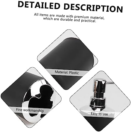 FELTECHELECTR 4PC Bathroom Supplies Set