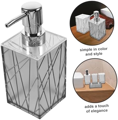 IMIKEYA 1 Set Bathroom Essentials Dispenser Kit