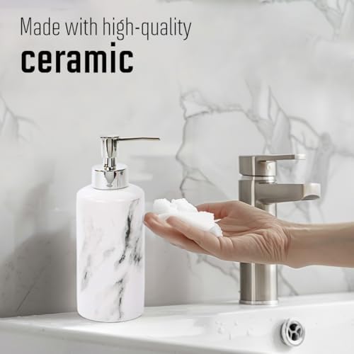 Bodico Marble Bathroom Accessory Set 3-Piece