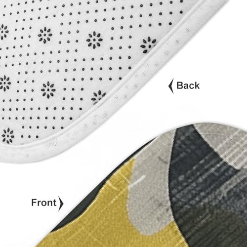 Premium 3-Piece Bathroom Rug Set with Non-Slip Backing