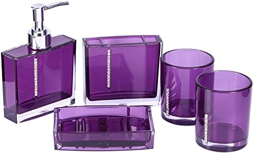 Yosoo 5 Piece Bathroom Accessory Set
