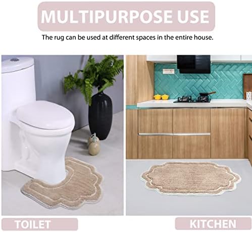 Home Weavers Allure Collection 2 Piece Bath Rug Set