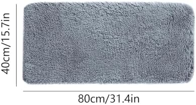 4 Piece Soft Non-Slip Bathroom Rug Set