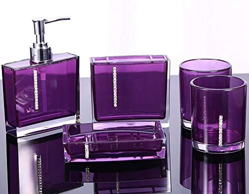 Yosoo 5 Piece Bathroom Accessory Set