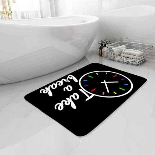 Simsant Thick Memory Foam Bath Mat for Kids and Teens