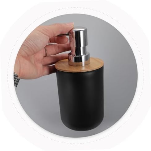 UTHCLO 4PC Bathroom Accessory Set - Soap Dispenser Cup Holder Toothbrush Holder