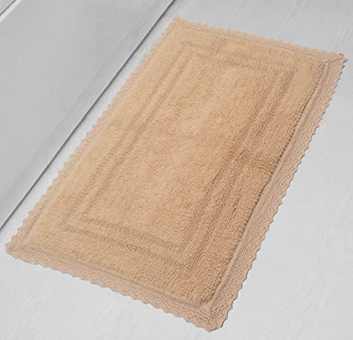 Home Weavers Reversible Bathmat 24x40 Linen Cotton