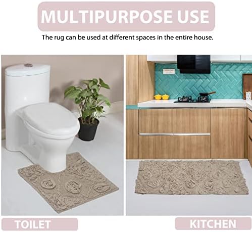 Home Weavers Modesto Bath Rug Set 2 Piece SM