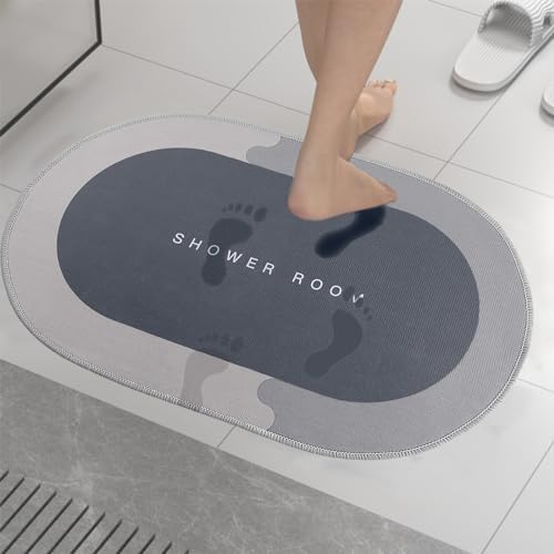 Memory Foam Bath Mat with Non Slip Rubber Backing