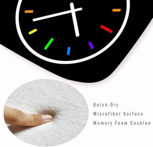 Simsant Thick Memory Foam Bath Mat for Kids and Teens