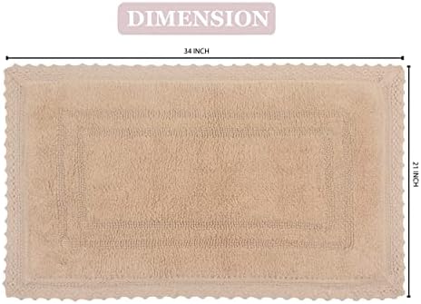 Home Weavers Opulent Reversible Bathmat 21x34