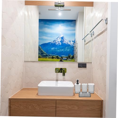 IMIKEYA 1 Set Bathroom Essentials Dispenser Kit