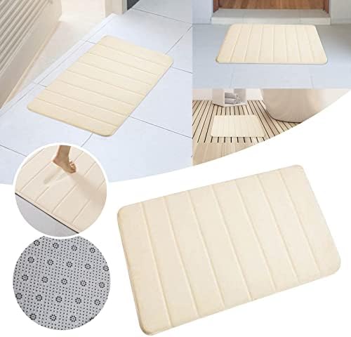 Soft Plush Bath Mat with Non-Slip Backing