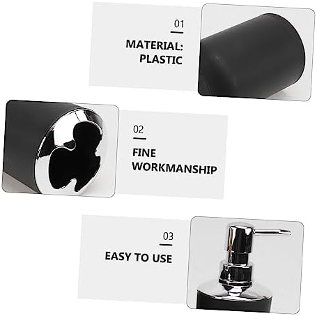 BUGUUYO Bathroom Accessories Set Red Black Modern Simple Practical 1