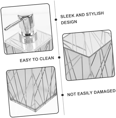 IMIKEYA 1 Set Bathroom Essentials Dispenser Kit