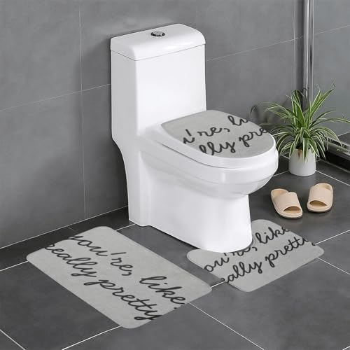 Youre Like Really Pretty Rustic Burlap Linen Bathroom Set