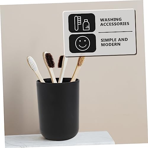 BUGUUYO Bathroom Accessories Set Red Black Modern Simple Practical 1